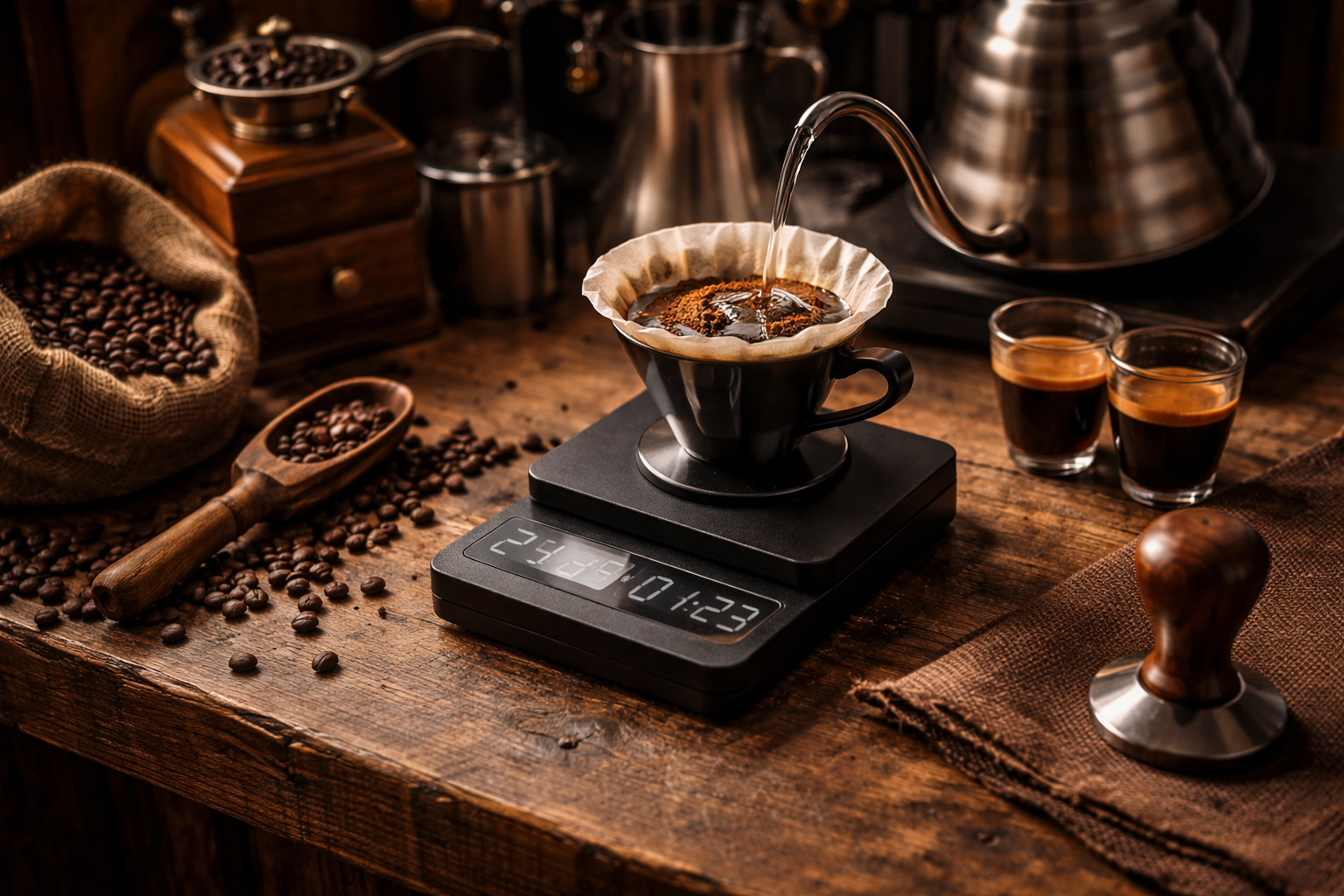 Básculas para baristas: te presentamos las mejores opciones