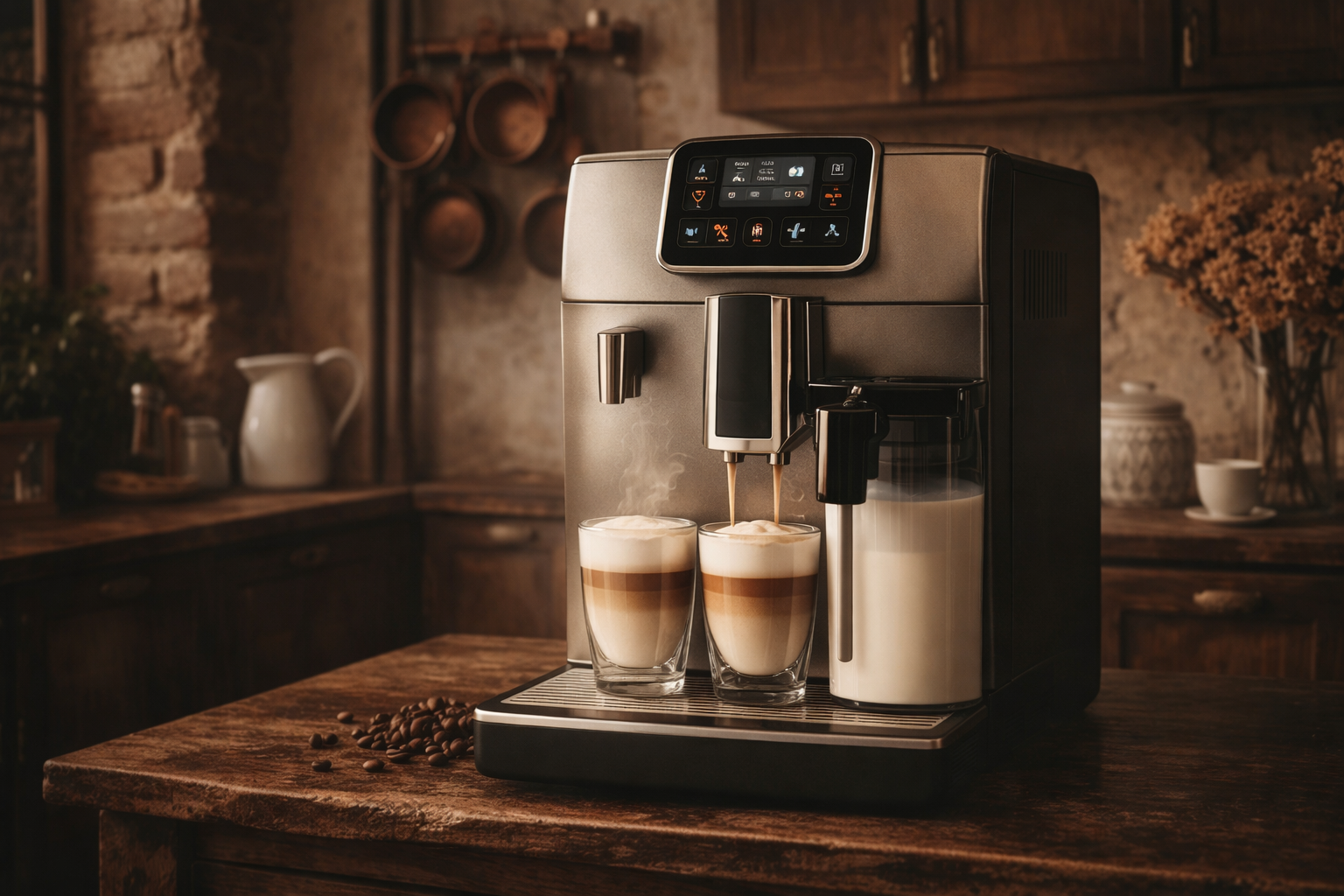 Mejores cafeteras superautomáticas con leche 2026