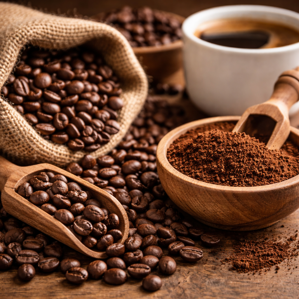 café en grano 100% arábica recién tostado