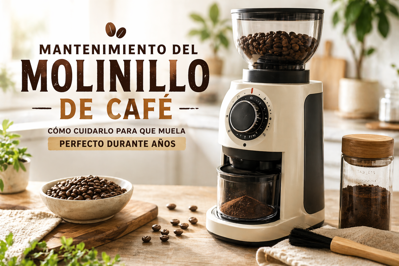 Como mantener el molinillo de café